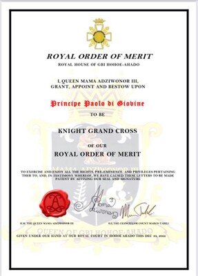 Principa Paolo di Giovine - Royal Order of Merit 26_01_2023.jpeg